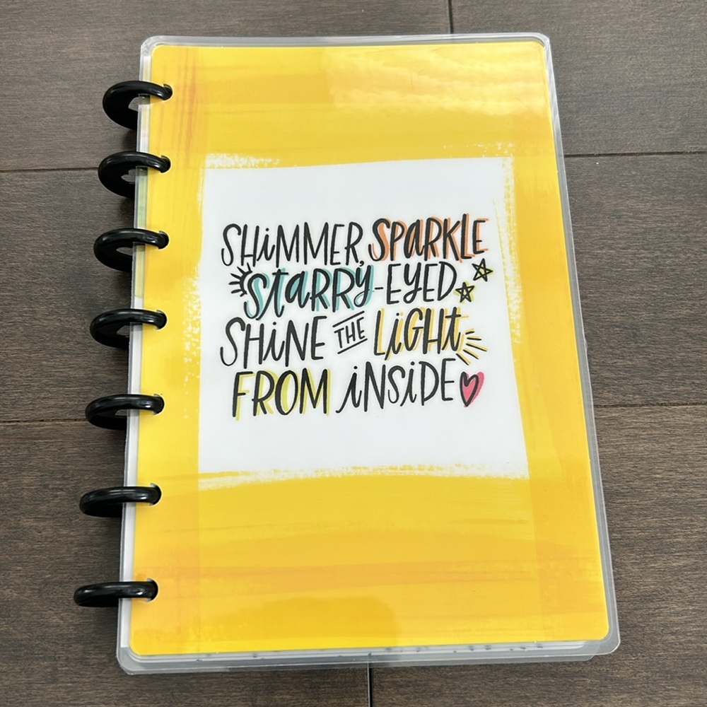 HAPPY PLANNER Choose to Shine Mini Planner, Journal, Office Stationery Book